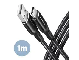 AXAGON BUCM-AM10AB HQ USB-C  USB-A Cable 1m Black