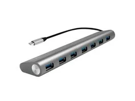 Logilink UA0310 USB-C 3.1 7-port hub with aluminum casing