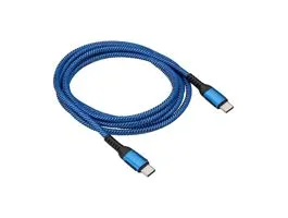 Akyga AK-USB-38 1,8m Type C - Type C kék adat- és töltőkábel