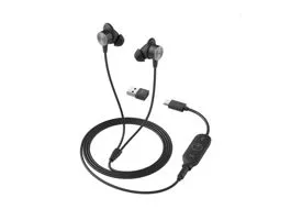 Logitech Zone Wired Earbuds zajszűrő mikrofonnal