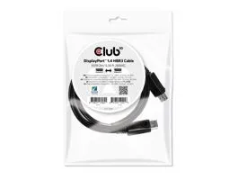 KAB Club3D DisplayPort 1.4 HBR3 8K60Hz kábel M/M - 2m