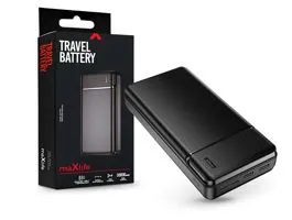 Maxlife univerzális hordozható, asztali akkumulátor töltő - Maxlife MXPB-01   Power Bank - 2xUSB + microUSB + Type-C + L