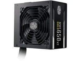 Cooler Master MWE 650W 80+ Gold - V2 12cm ventillátorral dobozos tápegység