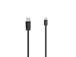 HAMA USB-A - Type-C adat- és töltőkábel 1,5 m-es vezetékkel - HAMA USB-A - USB-CCable - fekete