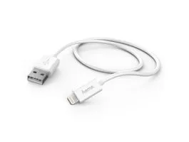 HAMA USB-A - Lightning adat- és töltőkábel 1 m-es vezetékkel - HAMA USB-A -   Lightning Cable - fehér