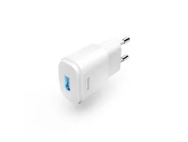 HAMA hálózati töltő adapter USB bemenettel - 6W - HAMA Charger with USB-A -   fehér