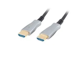 Lanberg 20m aktív optikai HDMI apa-apa fekete AOC kábel