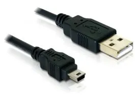 Delock kamera kábel USB 2.0 - USB-B mini 5 tűs apa-apa (82252)