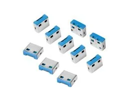 Logilink USB-A port blokkoló (10x zár) (AU0046)