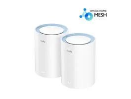 CUDY Wireless Mesh Dual Band System AC1200 1xWAN(100Mbps) + 1xLAN(100Mbps), 2db/csomag M1200(2pack)