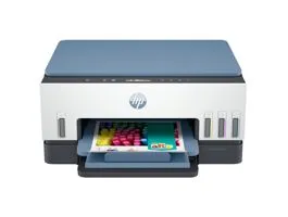 HP Tintasugaras MFP NY/M/S  Smart Tank 675 tintatartályos multifunkciós nyomtató, USB/Wlan A4 12lap/perc(ISO), kék