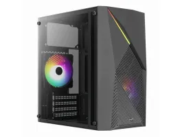 Aerocool Raider Mini RGB mATX Fekete Edzett üveg (ACCS-PV44013.11)