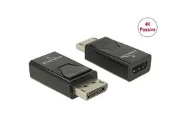 DELOCK Átalakító Displayport 1.2 male to HDMI female 4K passzív, fekete