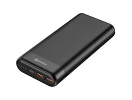 SANDBERG Hordozható akkumulátor, Powerbank 20000 PD65W+2xQC3.0