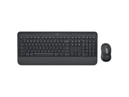 LOGITECH Billentyűzet + egér - MK650 Vezeték Nélküli Combo Grafitszürke, HUN