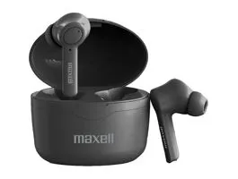 MAXELL TWS vezeték nélküli fülhallgató, SYNC UP, bluetooth 5.0, 3 óra lejétszási + 9óra újratöltéssel, fekete