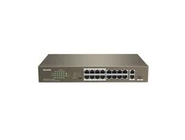 Tenda TEF1118P-16-150W 16FE+2GE/1SFP Desktop Switch With 16-Port PoE