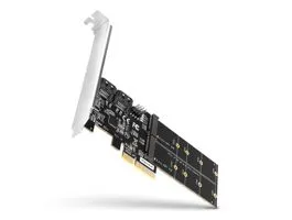 AXAGON PCES-SA4M2 PCIe 2x SATA 6G + 2x SATA M.2