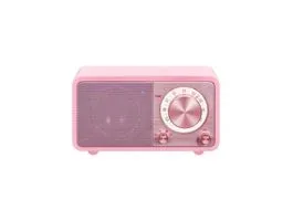 Sangean WR-7 Genuine Mini Bluetooth pink FM rádió