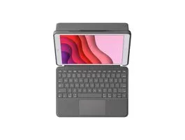 LOGITECH Billentyűzet - Combo Touch Ipad (7, 8 gen.) Grafitszürke, UK