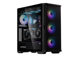 ZALMAN Ház Midi ATX Z10 DUO Tápegység nélkül, Fekete