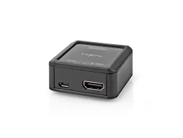 NEDIS Digital Audio Converter 1 irányú Csatlakozó bemenet: HDMI Bemenet Csatlakozó kimenet: 2x (2x RCA Aljzat) / 3.5 mm