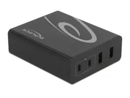 Delock 41440 2xUSB-C PD + 2xUSB-A 112W hálózati töltő