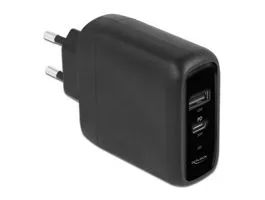 Delock 41455 USB-C PD 3.0 + USB-A 20W+12W hálózati töltő