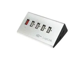 LogiLink UA0224 USB2.0 4 portos HUB + 1x Fast Charging Port