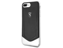 Ferrari Heritage iPhone 8 Plus fekete csíkos/kemény tok