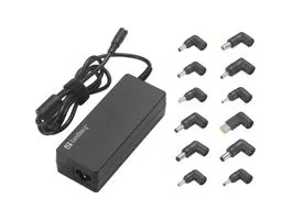 SANDBERG Notebook töltő, Univerzális Laptop AC Adapter 90W EU+UK