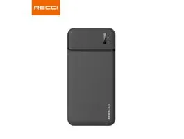 CHG RECCI RPB-N16B TypeC 2USB Powerbank 10.000mAh, fekete