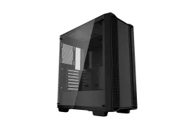 DeepCool CC560 Limited V2 Tempered Glass Black ház (ventilátorok nélkül) (R-CC560-BKNAA0-G-2)