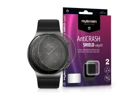 Huawei Watch GT 2 Pro ütésálló képernyővédő fólia - MyScreen Protector     AntiCrashShield Edge3D - 2 db/csomag - átláts