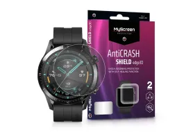 Huawei Watch GT 2 (46 mm) ütésálló képernyővédő fólia - MyScreen Protector   AntiCrash Shield Edge3D - 2 db/csomag - átl