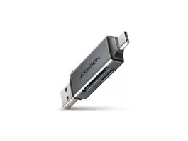 Axagon CRE-DAC Mobil USB 3.2 Gen 1 USB-C + USB-A SD/microSD mini kártyaolvasó