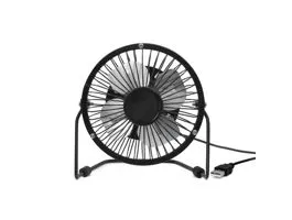 Kikkerland US143-BK-EU USB-s fekete asztali ventilátor