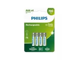 Philips ELEM TÖLTHETŐ AAA 700 mAh 4-BLISZTER (R03B4A70/10)