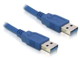 DeLock Cable USB 3.0 Type-A male  USB 3.0 Type-A male 2m Blue