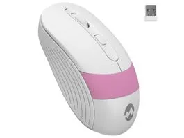 Everest SM-18 Wireless Optical Mouse White/Pink