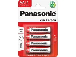 Panasonic RedZinc R6RZ/4BP AA/ceruza cink-mangán tartós elem 4 db/csomag