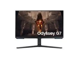 SAMSUNG Gaming 144Hz IPS monitor 28&quot; G70B, 3840x2160, 16:9, 300cd/m2, 1ms, 2xHDMI/DP/2xUSB/LAN/WiFi/BT, Pivot, hangszóró