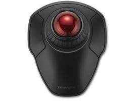 Kensington Orbit vezeték nélküli trackball görgető gyűrűvel, fekete