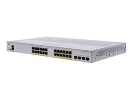 Cisco CBS250-24P-4X 24x GbE PoE+ LAN 4x SFP+ port L2 menedzselhető PoE+ switch