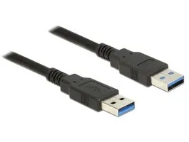 DeLock Cable USB 3.0 Type-A male  USB 3.0 Type-A male 0,5m Black