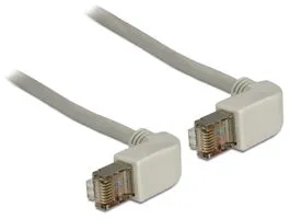 DeLock RJ45 Cat.5e SFTP angled / angled 0,5m cable