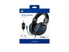 BigBen V3 PS4/PC sztereo fekete gamer headset