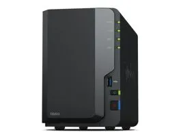 SYNOLOGY NAS 2 fiókos DS223 Realtek RTD1619B 4x1,7GHz, 2GB DDR4, 1x1GbE, 3xUSB3.2Gen1