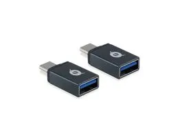 Conceptronic  DONN03G USB-C to USB-A OTG Adapter (2-Pack)