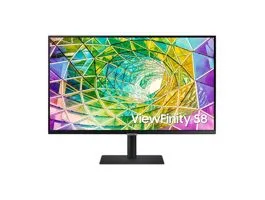 SAMSUNG IPS monitor 27&quot; S80A, 3840x2160, 16:9, 300cd/m2, 5ms, HDMI/DisplayPort/4xUSB, Pivot